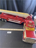 Vintage Toy Fire Truck - Ladder Works