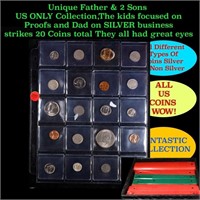 Unique Father & 2 Sons US ONLY Collection,The kids