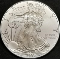 2010 1oz Silver Eagle BU