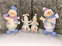 Snowman Figurine Collection (4)
