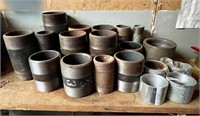 Large lot of fittings