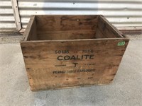 Coalite T Permissible Wood Box - 18 1/4"Lx13