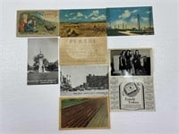 Misc Postcards (Kansas Wheat, Oil Field, Hutch KS)
