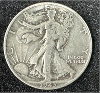 1943 U.S Silver Half Dollar