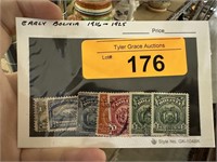 EARLY BOLIVIA 1916-25 STAMPS