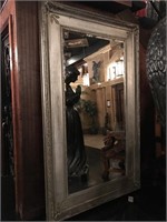 Full size mirror. Ornate frame. Approx 55x90