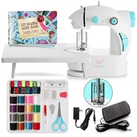 Mini Sewing Machine for Beginners, 48-Piece Portab