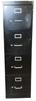 Black Metal File Cabinet