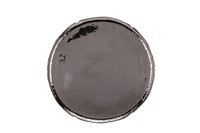 HAND-HAMMERED SILVER CHARGER TRAY, 720g