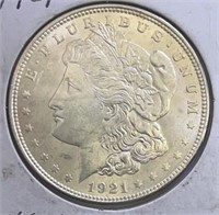 1921 Morgan Dollar UNC  MS