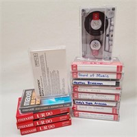14 Total Cassette Tapes - 3 New Maxell UR90 Blanks