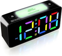 Dual Loud Alarms, Large Night Light