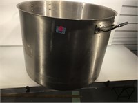 N.S.F 80 qt Thunder Group Soup Pot, Stainless,