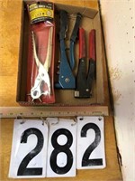 2 Rivet tools & Punch pliers