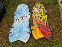 2 Boogie snowboards sleds