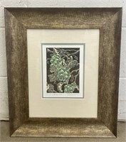 Framed and Signed Print - "On The Vine"