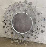 3 FT Round Modern Mirror