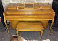 Kohler & Campbell Upright Piano & Bench 
New