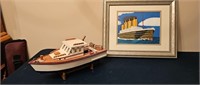 Model Boat- Boat Painting
