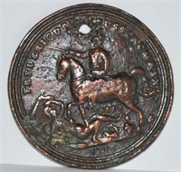 Medal Prussia - Frederick II Regina Ingrata 1758