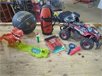 Sports and Toys Lot feat. Spalding Basketball,