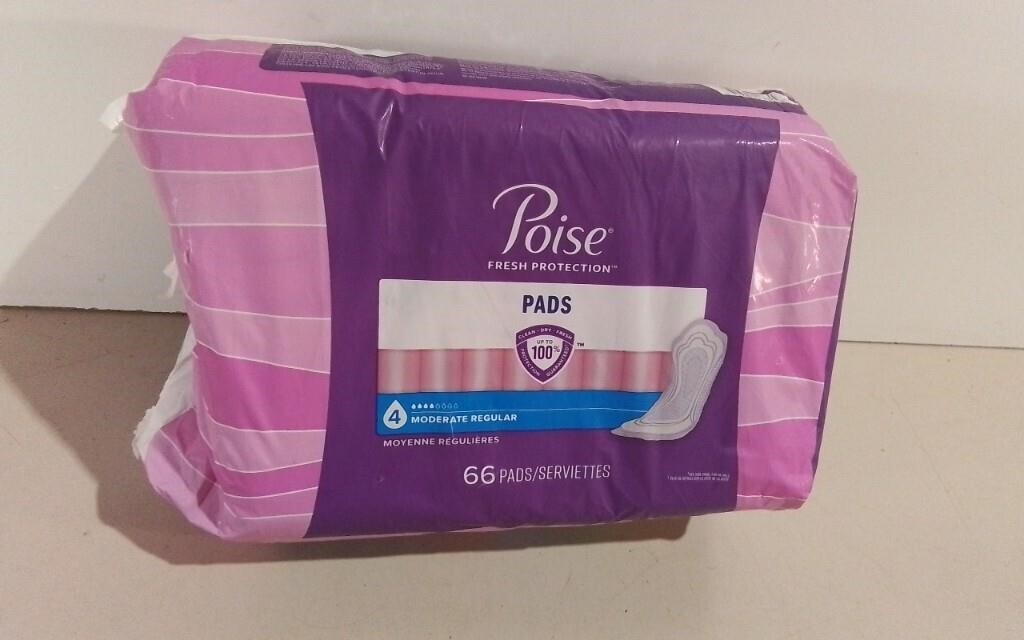 Unopened Poise Pads