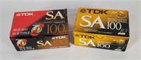 20 New Tdk & Maxell Sa100 Cassettes