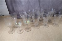 Vintage Glassware - set of 7, set of 4