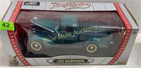 1937 Die Cast Studebaker Coupe PU 1:18 scale in