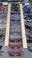 12 pairs of sunglasses