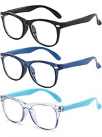 MSRP $10 3 Pack Blue LIght Kids Glasses