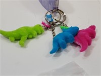Dinosaur Best Friends Keychain