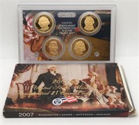 2007 United States Presidential $1 Coin Proof Set