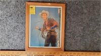 Print of Signed Roy Rogers Picture