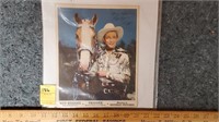 Picture of Signed Roy Rogers & Trigger