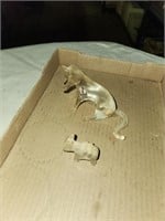 Vintage Pilgrim Glass Dog & Other Donkey