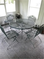 5 PC Wrought Iron Patio Set (See below)