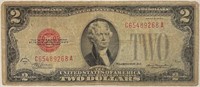 1928D $2 RED Seal US Note