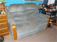Double recliner, needs cleaning