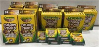 Crayola colors of the world markers and crayons