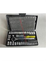 Unmarked Socket Set, 3/8" Drive