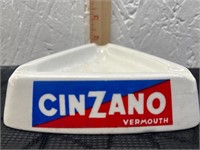 Vintage Cinzano Triangle  Ashtray, Italy