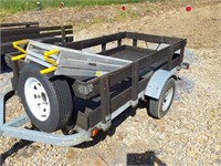 4' x 8' trailer with aluminum ramps