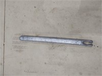 (1) lead bar, approx. 26" long and 23lbs