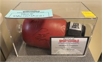 Pauline Malignaggi Boxing Glove W/COA