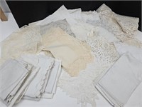 Lot of Vintage Linen & Lace