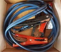 Heavy Duty 12ft, 6 Gage Booster Cables In Box