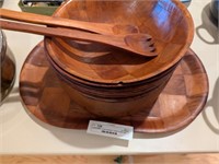 mcm bamboo salad bowls and other bowls