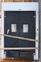 Large Cooler/Warehouse Double-Swing Door