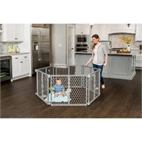 Regalo 2 -in -1 Play Yard and Baby Gate